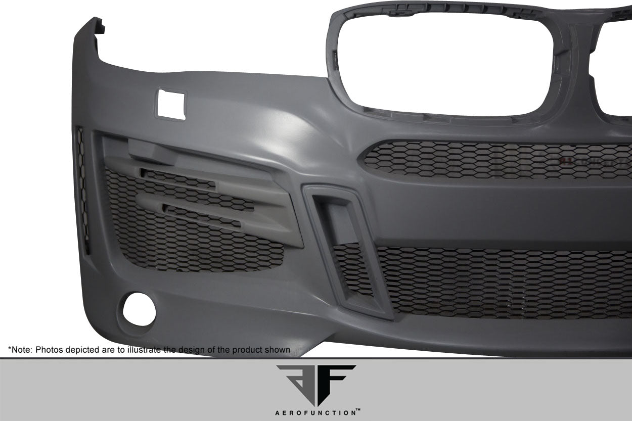 2015-2019 BMW X6 F16 / X6M F86 AF-1 Front Bumper ( PU-RIM ) - 7 Piece
