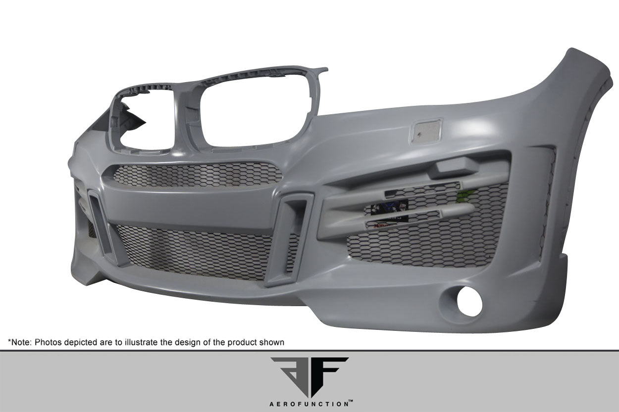 2015-2019 BMW X6 F16 / X6M F86 AF-1 Front Bumper ( PU-RIM ) - 7 Piece