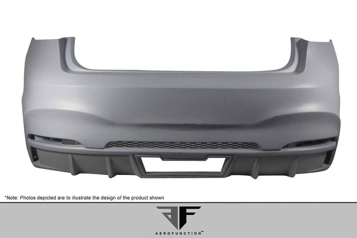 2015-2019 BMW X6 F16 / X6M F86 AF-1 Rear Bumper ( GFK ) - 1 Piece