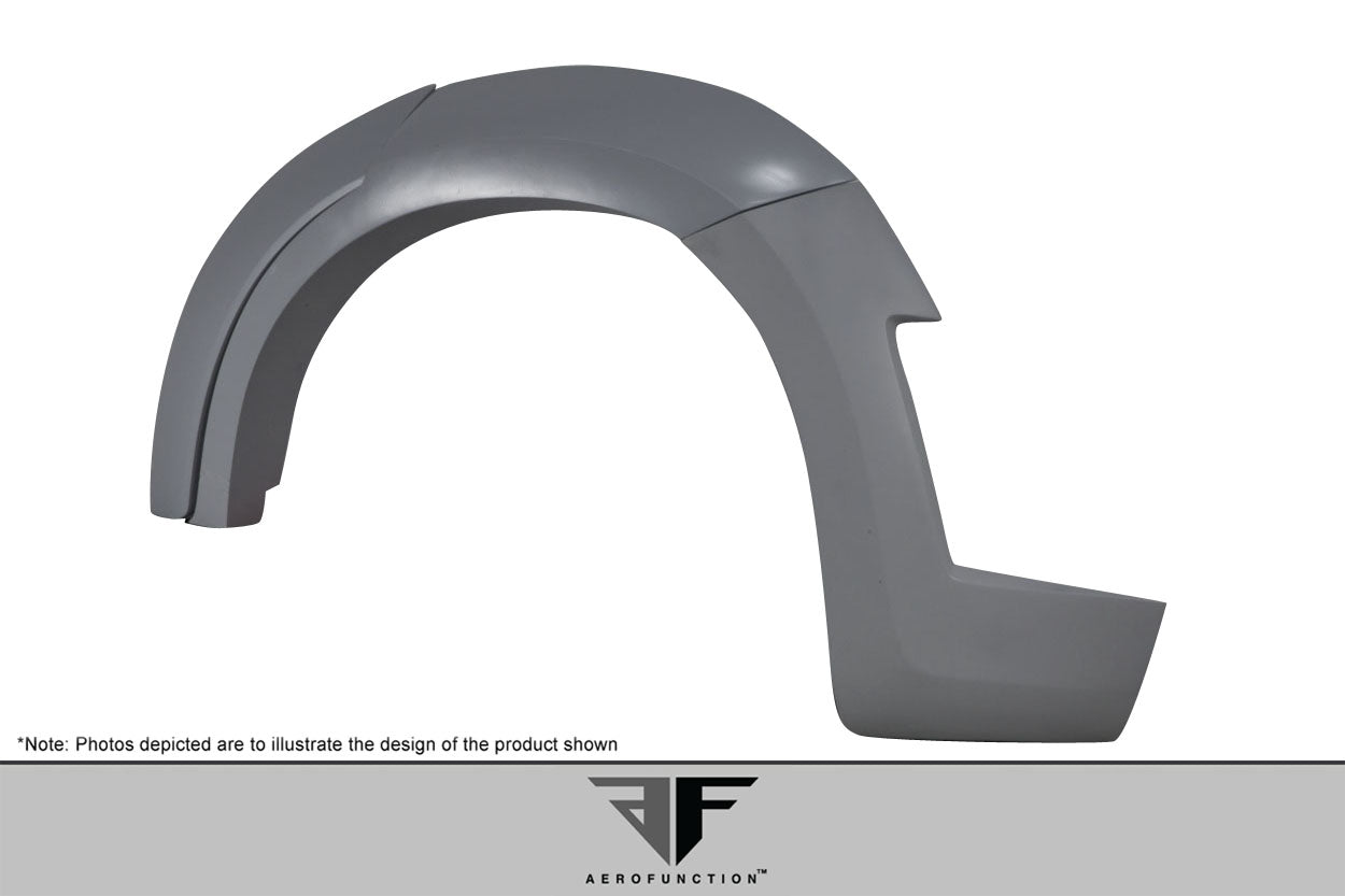 2015-2019 BMW X6 F16 / X6M F86 AF-1 Rear Fender Flares ( PU-RIM ) - 6 Piece