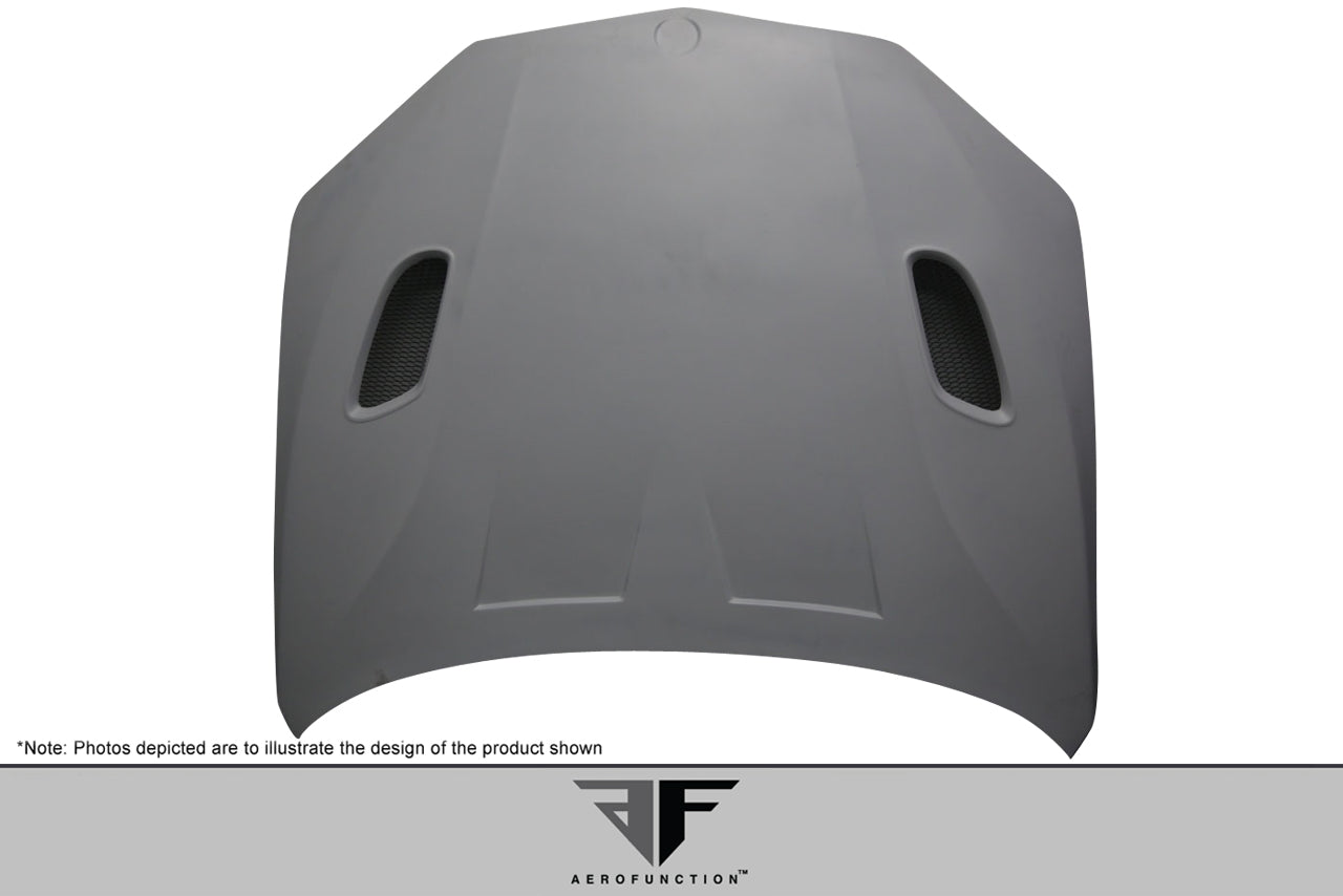 2015-2019 BMW X6 F16 / X6M F86 AF-1 Hood ( GFK ) - 1 Piece