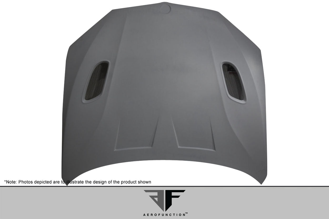 2015-2019 BMW X6 F16 / X6M F86 AF-1 Hood ( GFK ) - 1 Piece