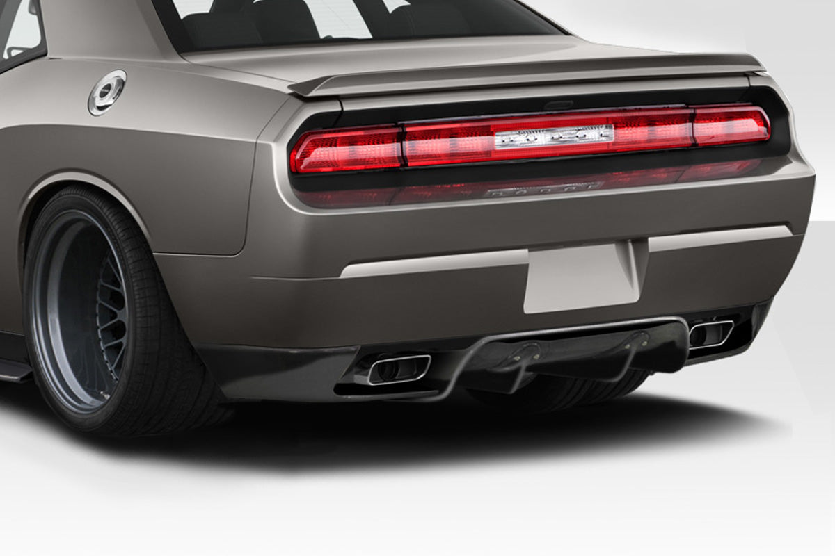 2008-2014 Dodge Challenger Duraflex Circuit Body Kit - 7 Pieces - Includes Circuit Front Bumper (113916) Circuit Front Lip (113892) Circuit Side Splitter (113894) Circuit Rear Diffuser (113981)