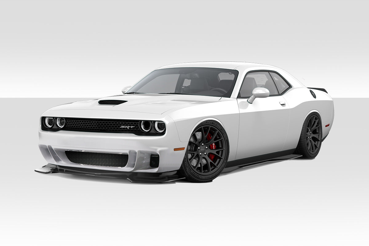 2015-2020 Dodge Challenger Duraflex Circuit Body Kit - 7 Pieces - Includes Circuit Front Bumper (113891) Circuit Front Lip (113892) Circuit Side Splitter (113894) Circuit Rear Diffuser (113897)