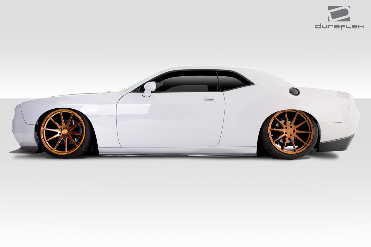2015-2020 Dodge Challenger Duraflex Circuit Body Kit - 7 Pieces - Includes Circuit Front Bumper (113891) Circuit Front Lip (113892) Circuit Side Splitter (113894) Circuit Rear Diffuser (113897)