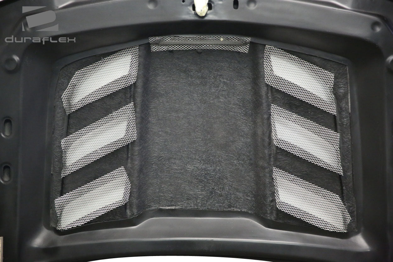 2016-2018 Chevrolet Silverado Duraflex Viper Look Hood - 1 Piece