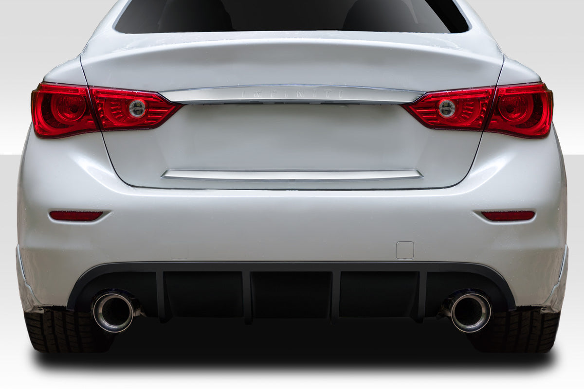 2014-2017 Infiniti Q50 Duraflex VIP Rear Diffuser - 1 Piece