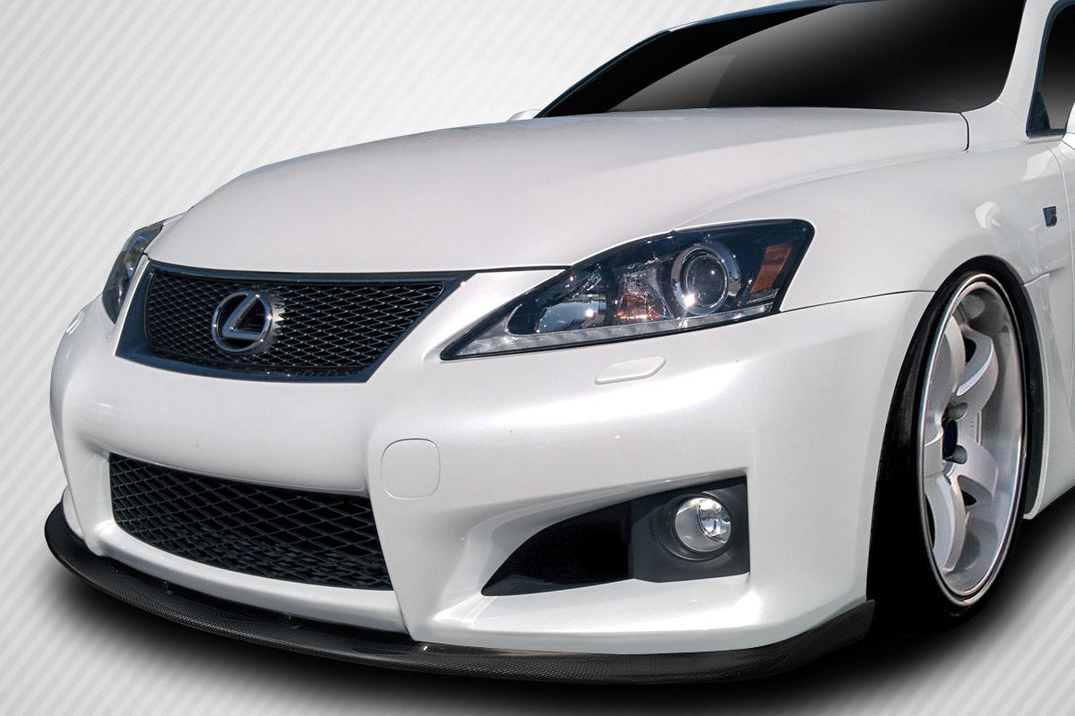 2008-2014 Lexus IS-F Carbon Creations DriTech Luxion Front Lip Splitter - 1 Piece