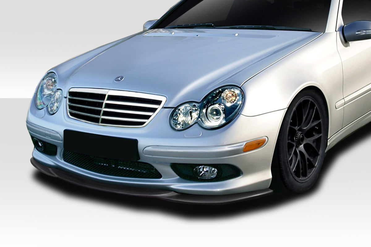 2001-2007 Mercedes C Class W203 Duraflex L Sport Front Lip Spoiler - 1 Piece ( For AMG Bumper only)