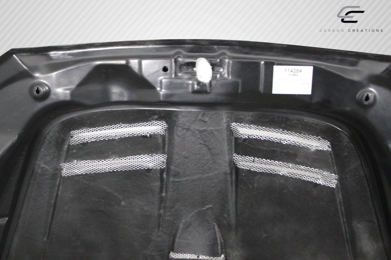 2008-2017 Mitsubishi Lancer / Lancer Evolution 10 Carbon Creations D Spec Hood - 1 Piece