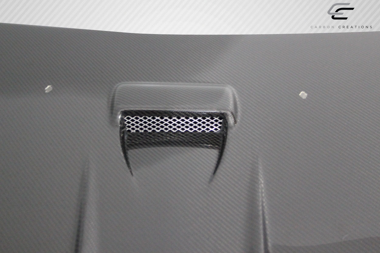 2008-2017 Mitsubishi Lancer / Lancer Evolution 10 Carbon Creations D Spec Hood - 1 Piece