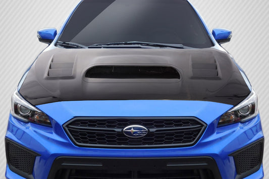2015-2020 Subaru WRX Carbon Creations C-1 Hood - 1 Piece