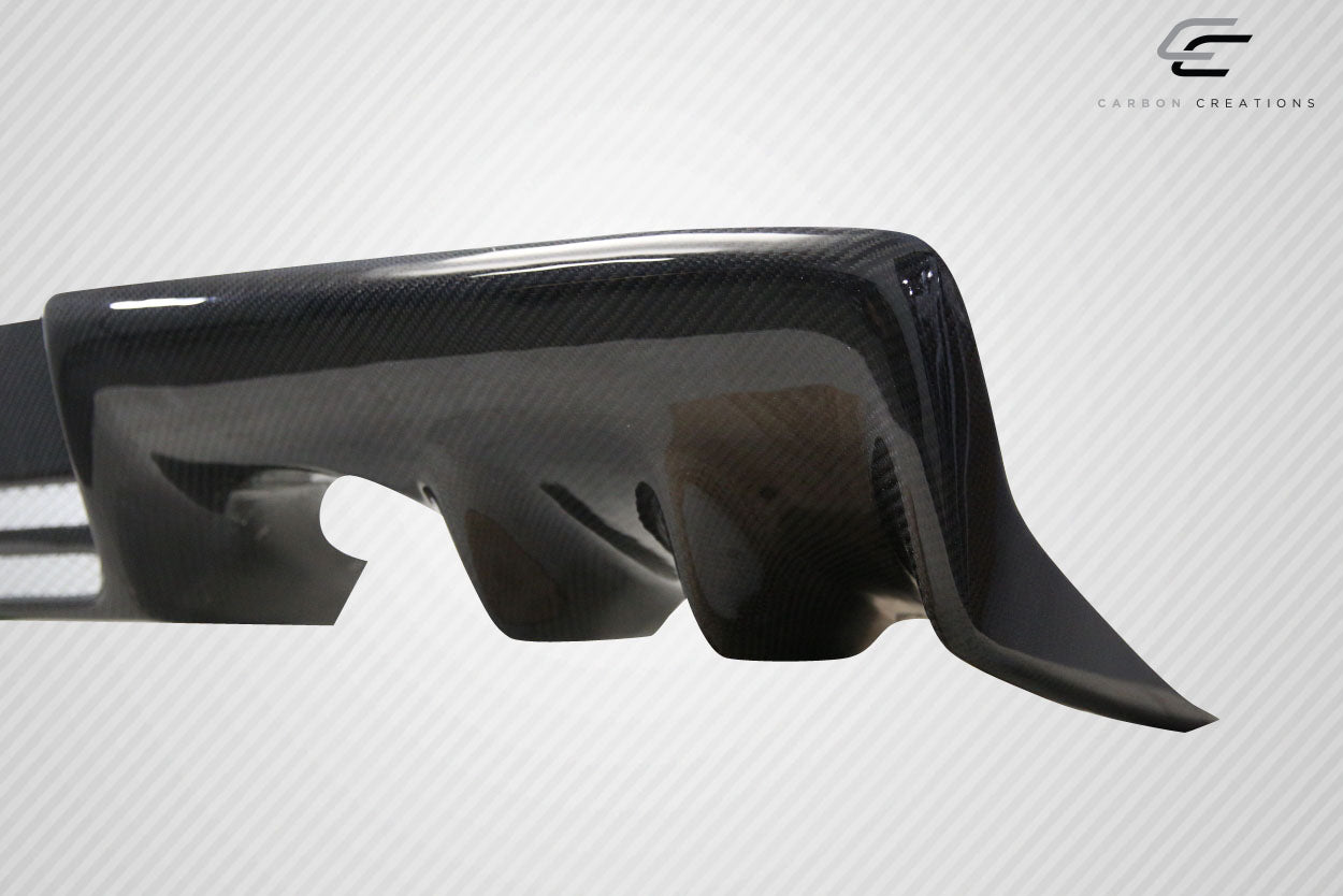 2008-2015 Mitsubishi Lancer Evo X Carbon Creations DriTech OEM Look Rear Diffuser - 1 Piece