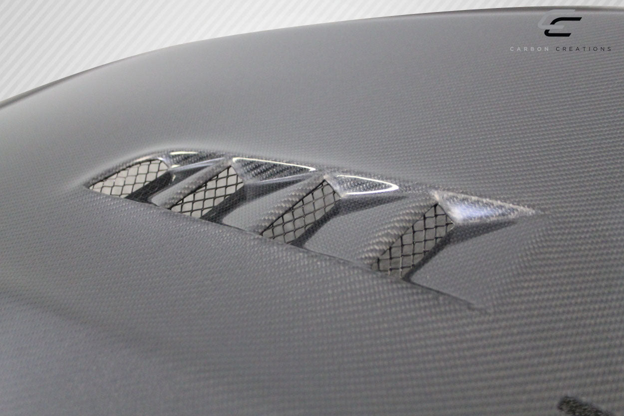 2016-2018 Ford Focus Carbon Creations RS Look Hood - 1 Piece