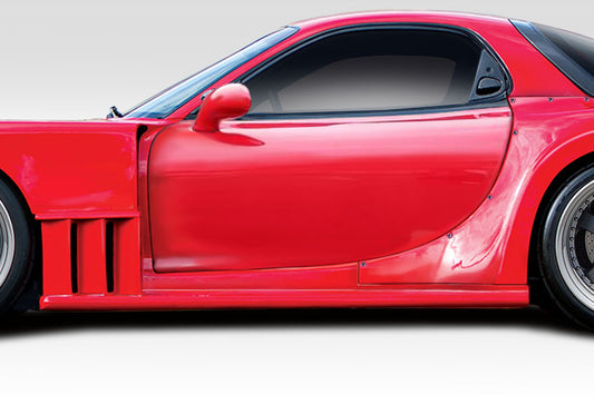 1993-1997 Mazda RX-7 Duraflex Bossen Wide Body Side Skirts - 2 Piece