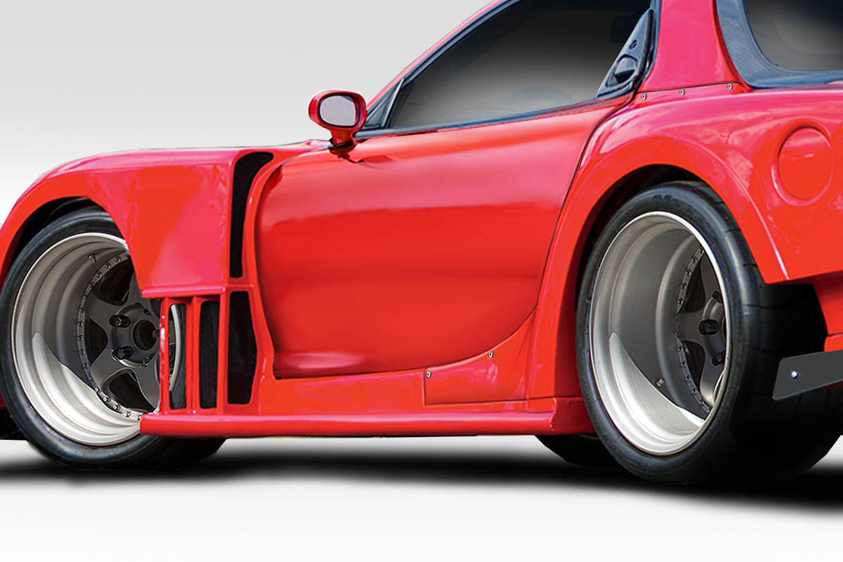 1993-1997 Mazda RX-7 Duraflex Bossen Wide Body Side Skirts - 2 Piece