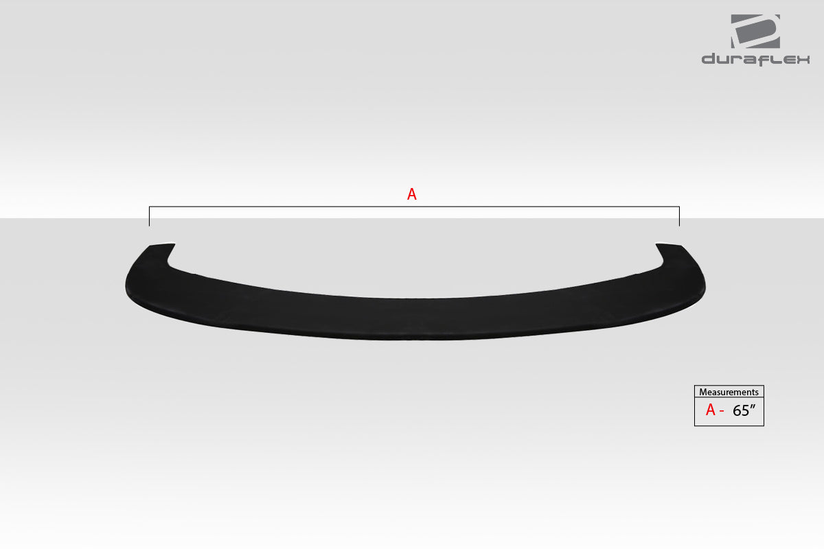 Universal Duraflex Type 3 Front Lip Splitter - 1 Piece