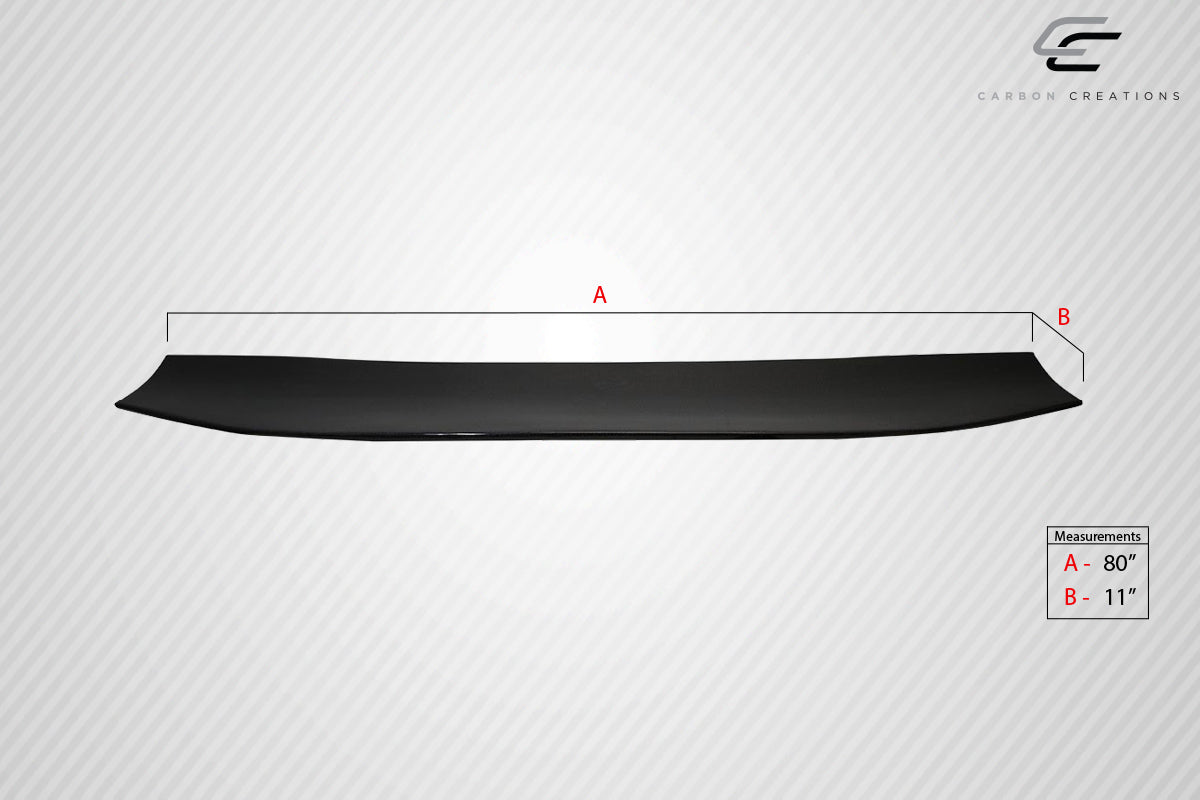 Universal 80" Carbon Creations VRX Air Foil Blade ( includes 2 brackets only, stands and end caps sold separately ) - 3 Piece