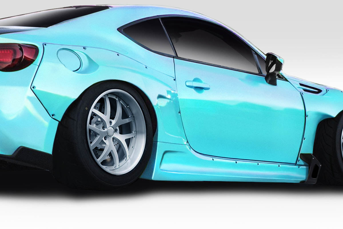 2013-2020 Scion FR-S Toyota 86 Subaru BRZ Duraflex Wide Body GT500 V3 Side Skirts - 4 Piece