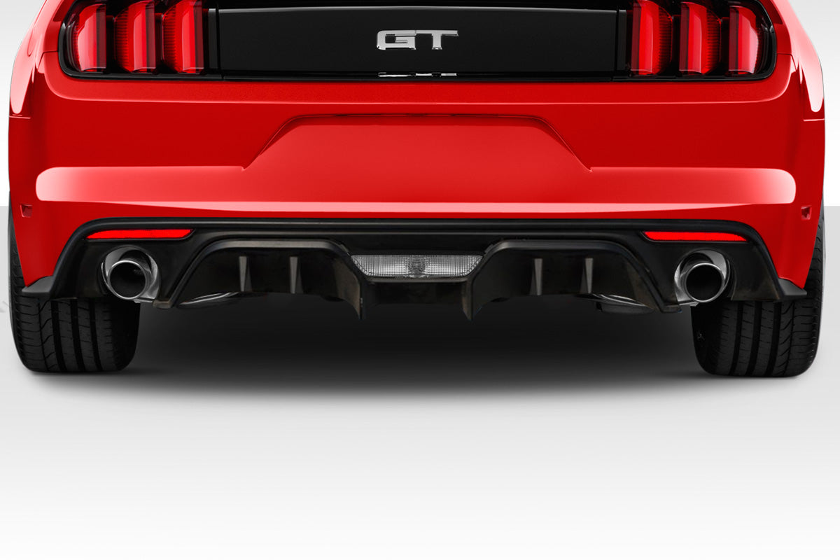2015-2017 Ford Mustang Duraflex Raptor Rear Diffuser - 1 Piece