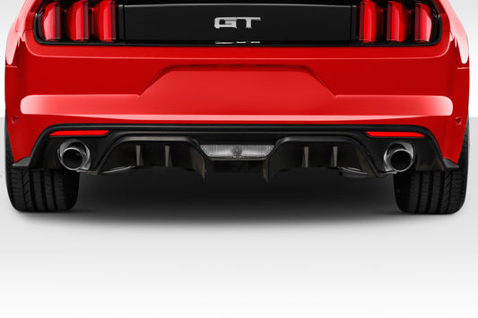 2015-2017 Ford Mustang Duraflex Raptor Rear Diffuser - 1 Piece