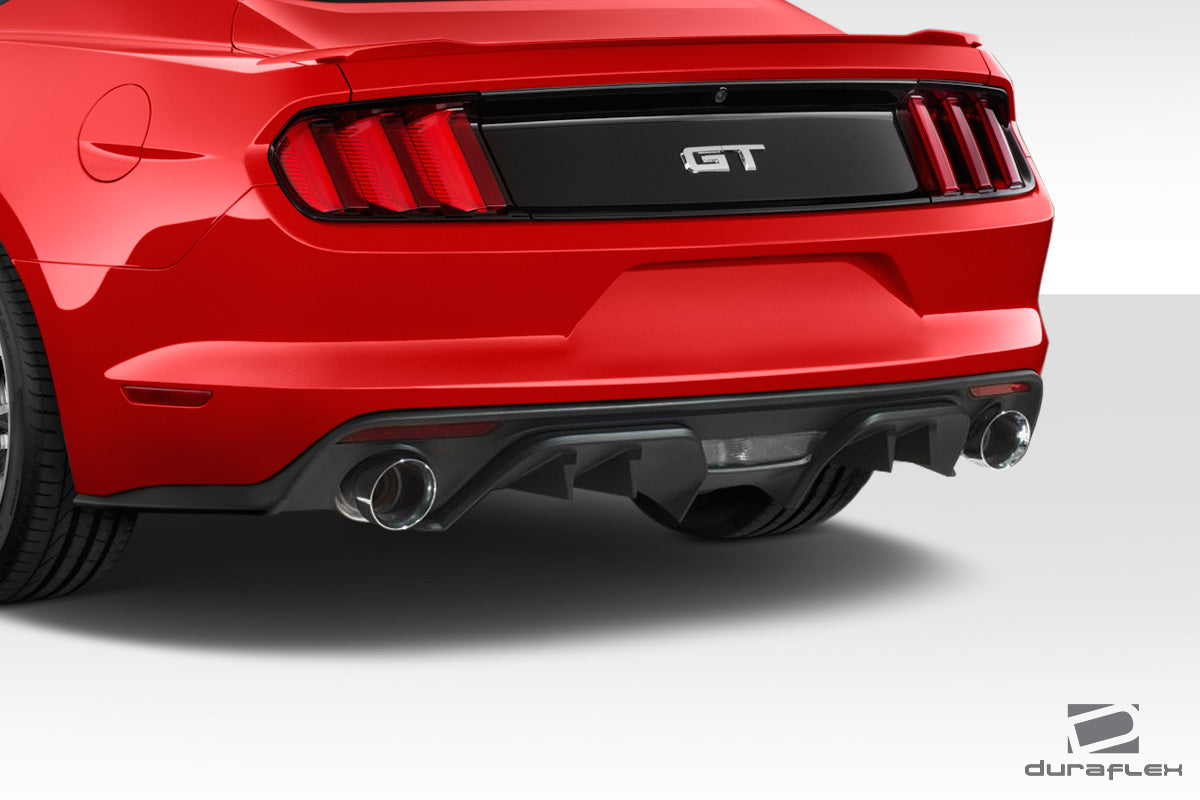 2015-2017 Ford Mustang Duraflex Raptor Rear Diffuser - 1 Piece
