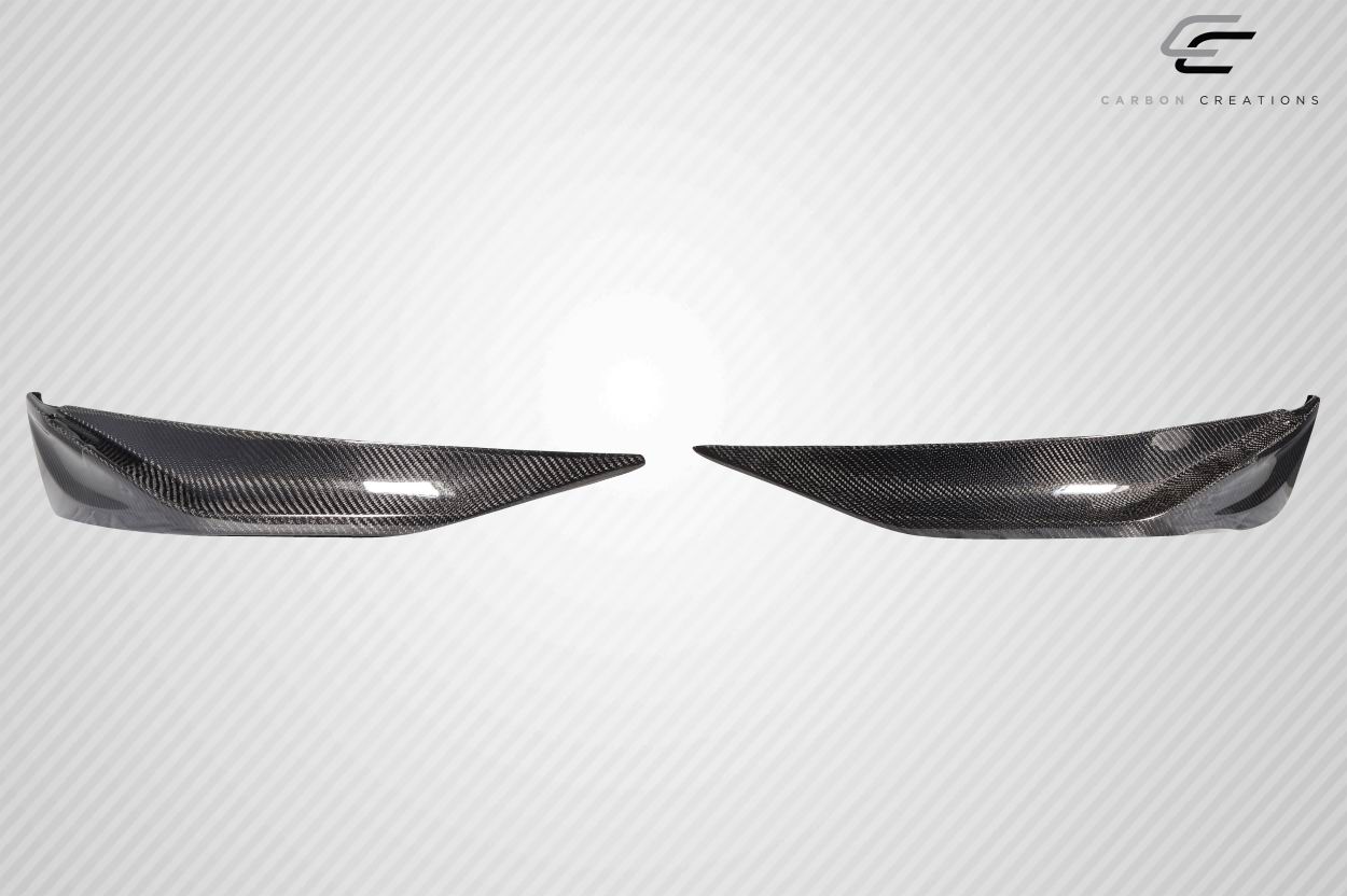 2011-2013 Kia Optima Carbon Creations MC Front Lip Add Ons - 2 Piece