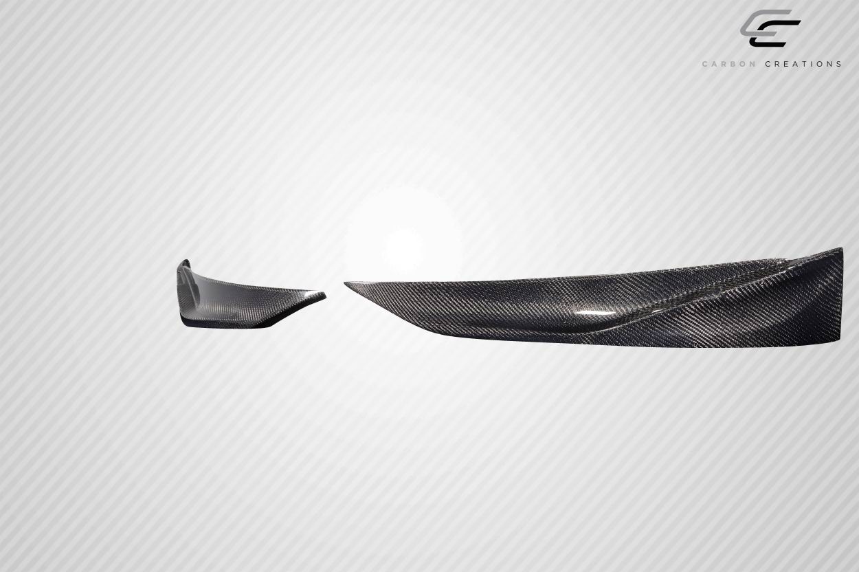 2011-2013 Kia Optima Carbon Creations MC Front Lip Add Ons - 2 Piece