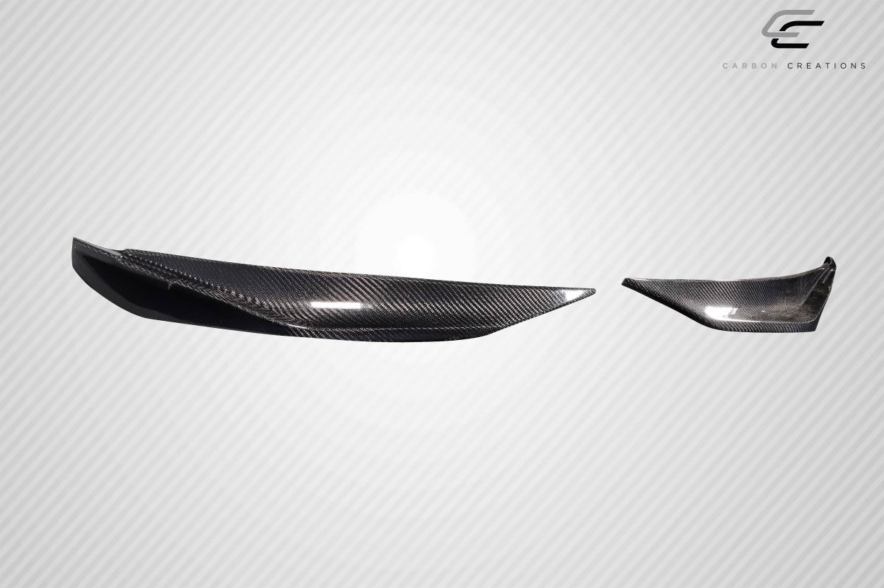 2011-2013 Kia Optima Carbon Creations MC Front Lip Add Ons - 2 Piece