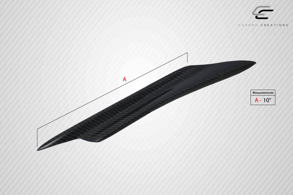 Universal Carbon Creations DriTech Vortex Canards - 4 Piece