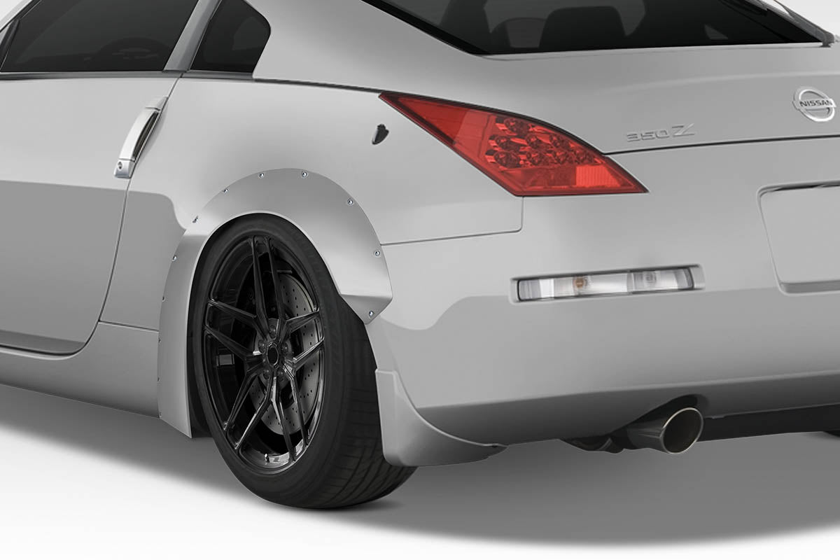 Universal Duraflex Slider V1 2.7" Fender Flares - 2 Piece