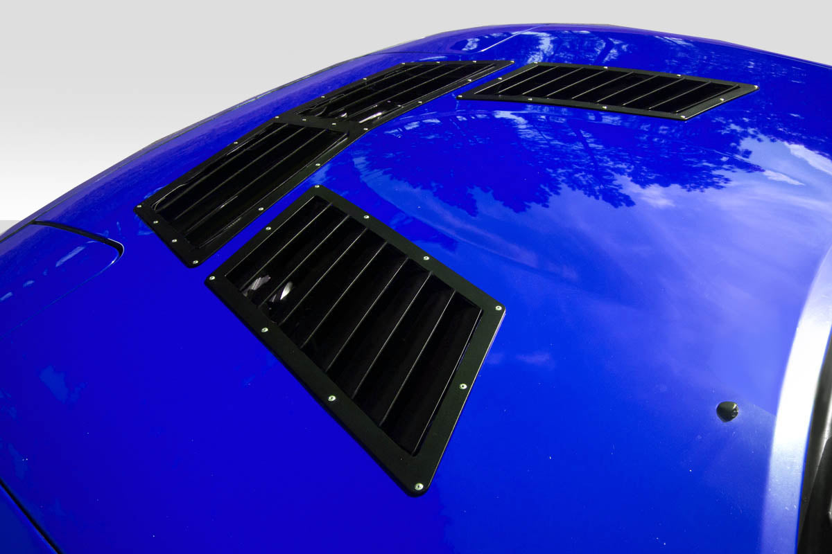 Universal Duraflex Trackstar 1 Hood Vents - 3 Piece