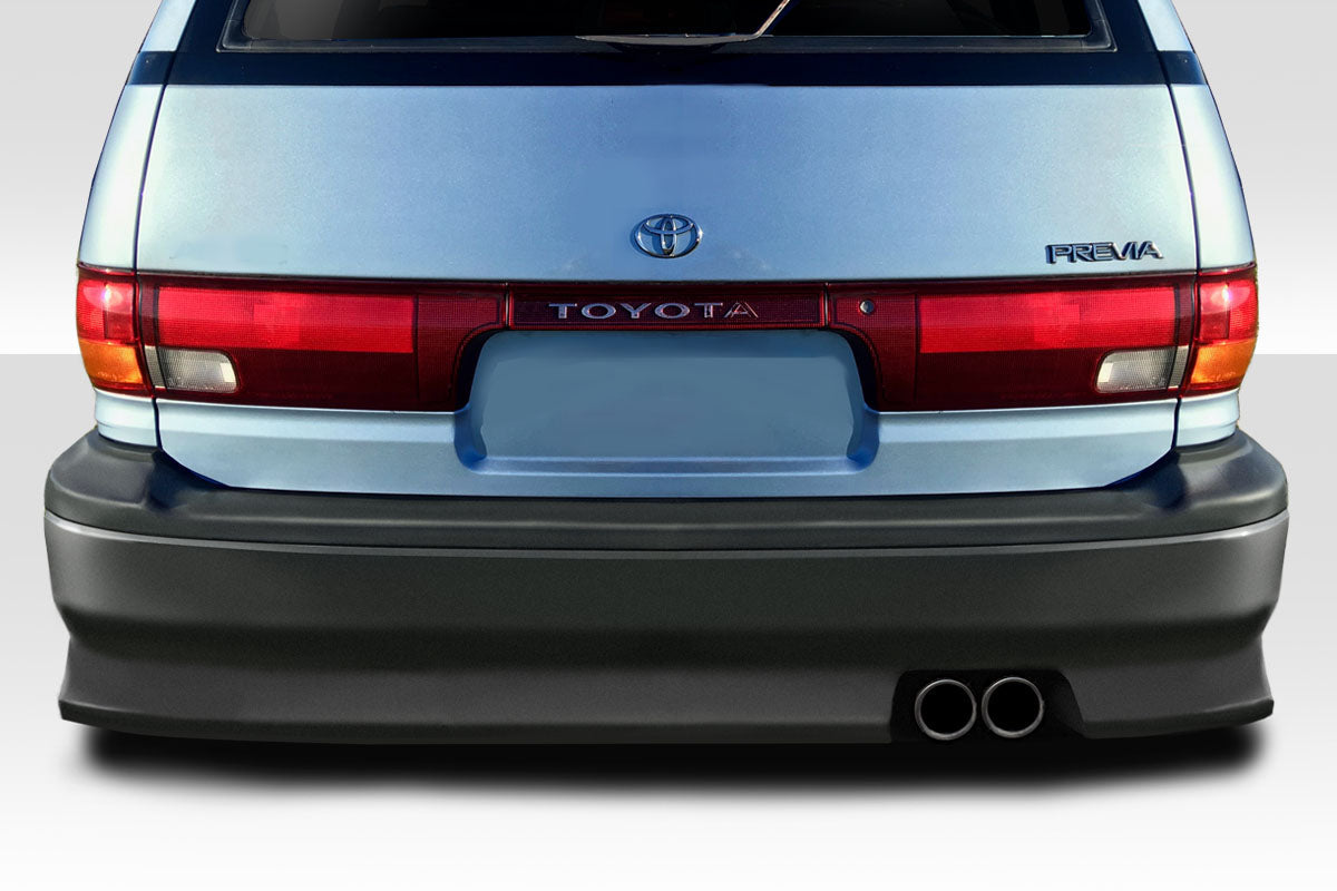 1991-1997 Toyota Previa Duraflex FAB Rear Bumper Cover - 1 Piece