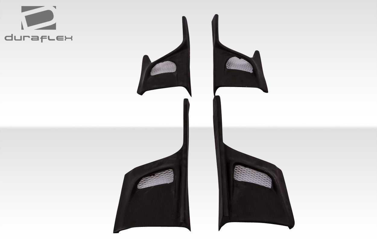2015-2020 Ford Mustang Duraflex KT Style Side Skirt Rocker Panels Add-Ons - 4 Piece