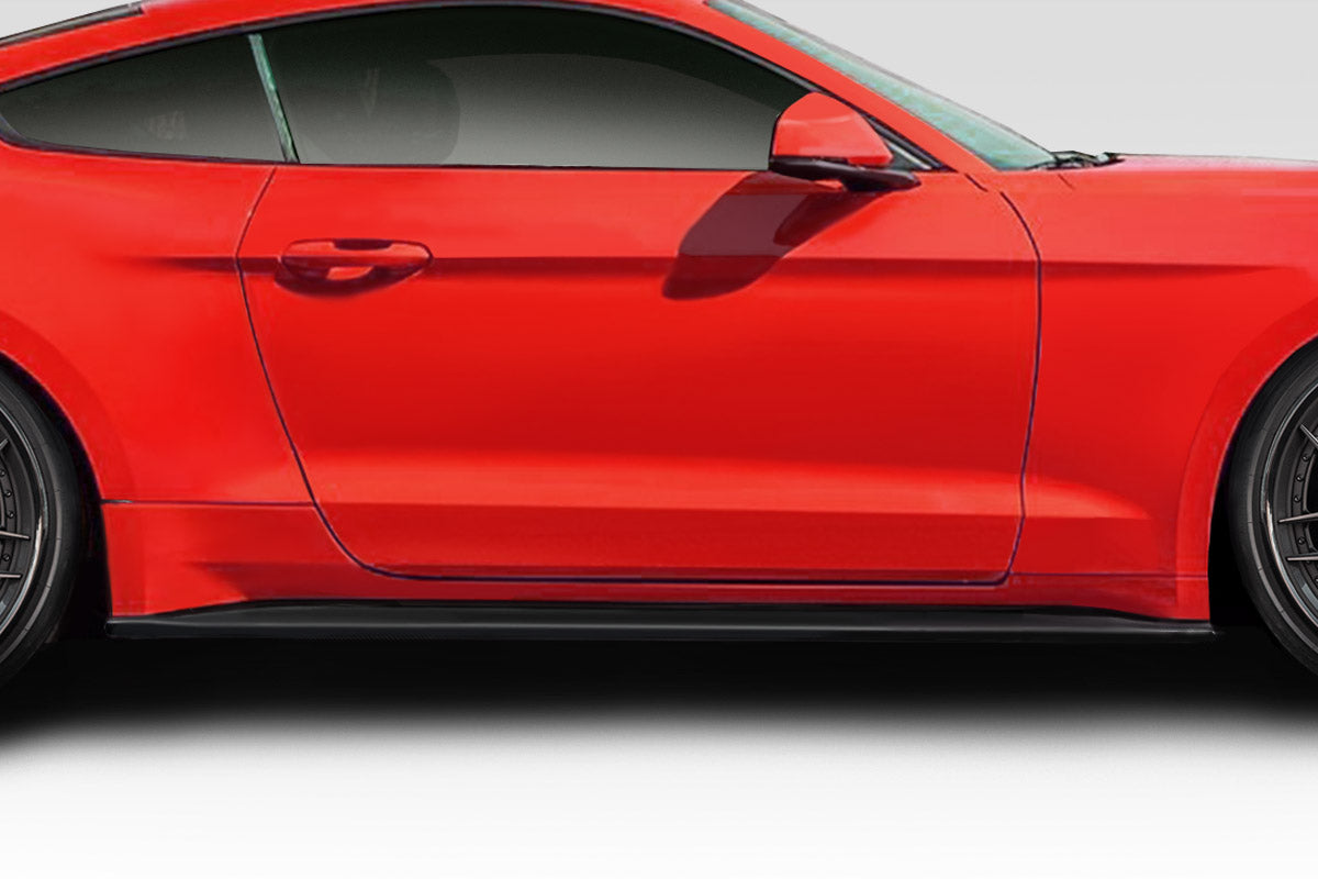 2015-2020 Ford Mustang Duraflex KT Side Skirt Rocker Panels - 2 Piece