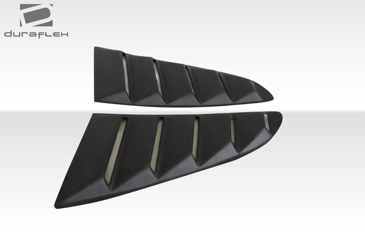 2015-2020 Ford Mustang Duraflex KT Window Scoops - 2 Piece