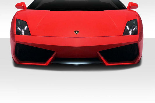 2004-2013 Lamborghini Gallardo Duraflex LP560 LP570 Look Front Middle Add On Lip Spoiler Air Dam - 1 Piece