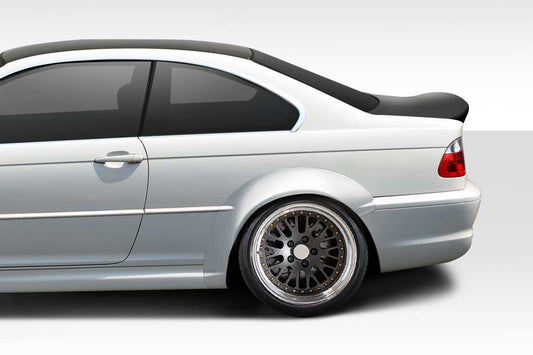 1999-2005 BMW 3 Series E46 2DR Duraflex M3 Look Rear Fender Flares - 2 Piece