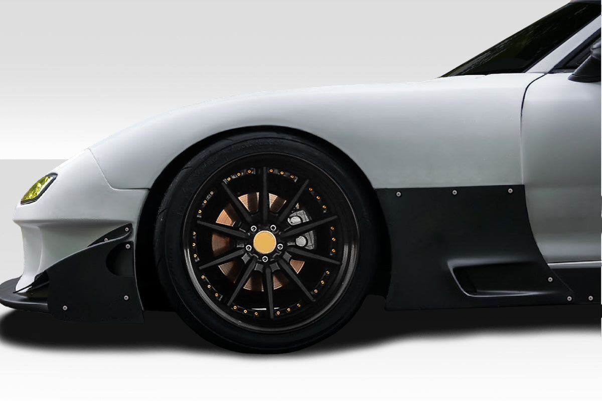 1993-1997 Mazda RX-7 Duraflex RE GT Wide Body Front Fenders Add-Ons- 2 Piece