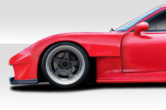 1993-1997 Mazda RX-7 Duraflex RE GT Wide Body Front Fender Flares - 2 Piece