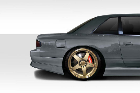 1989-1994 Nissan 240SX S13 2dr / Convertible Duraflex Sprint Wide Body Rear Fenders - 2 Piece