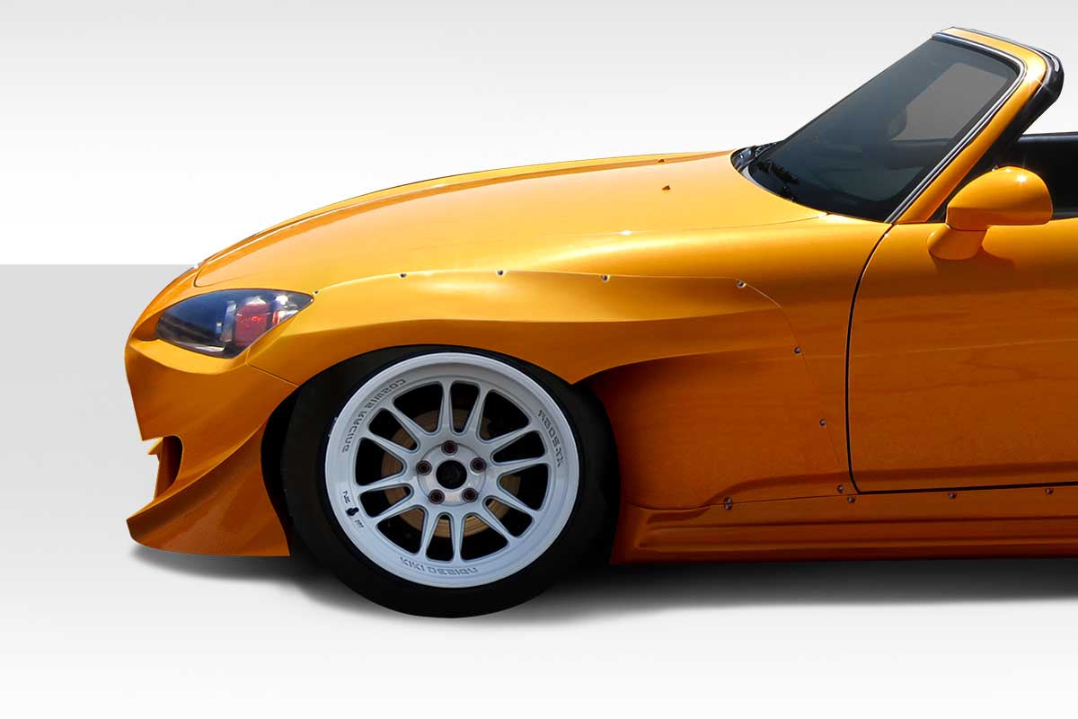 2000-2009 Honda S2000 Duraflex TKO RBS Wide Body Front Fenders - 2 Piece