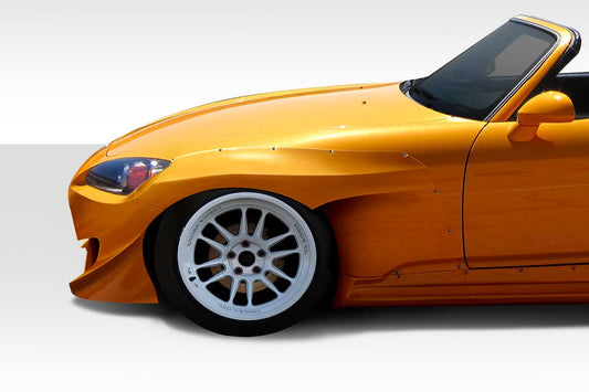 2000-2009 Honda S2000 Duraflex TKO RBS Wide Body Front Fenders - 2 Piece