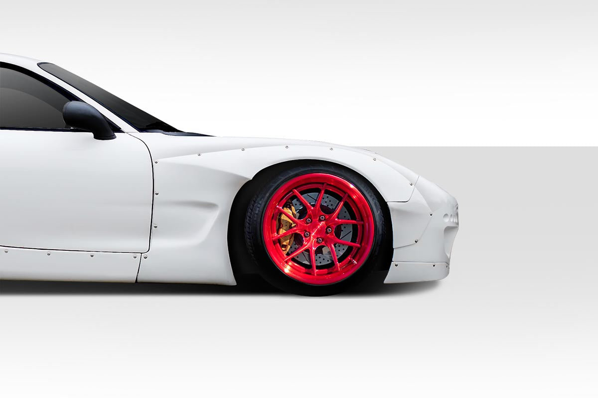 1993-1997 Mazda RX-7 Duraflex TKO RBS Wide Body Front Fenders - 2 Piece