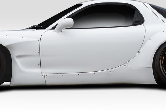 1993-1997 Mazda RX-7 Duraflex TKO RBS Wide Body Side Skirts Rocker Panels - 2 Piece