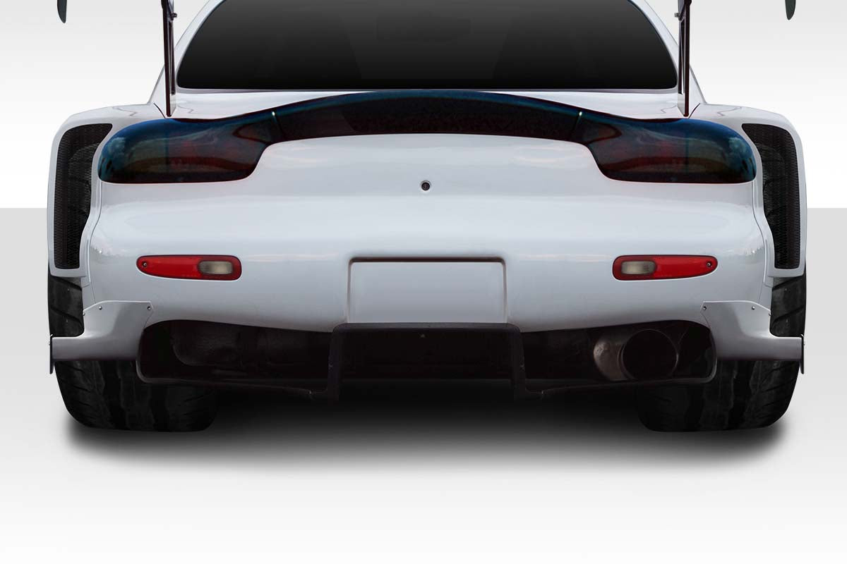 1993-1997 Mazda RX-7 Duraflex Wide Body BRS Rear Bumper Add-Ons - 2 Piece