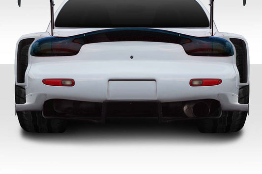 1993-1997 Mazda RX-7 Duraflex Wide Body BRS Rear Bumper Add-Ons - 2 Piece