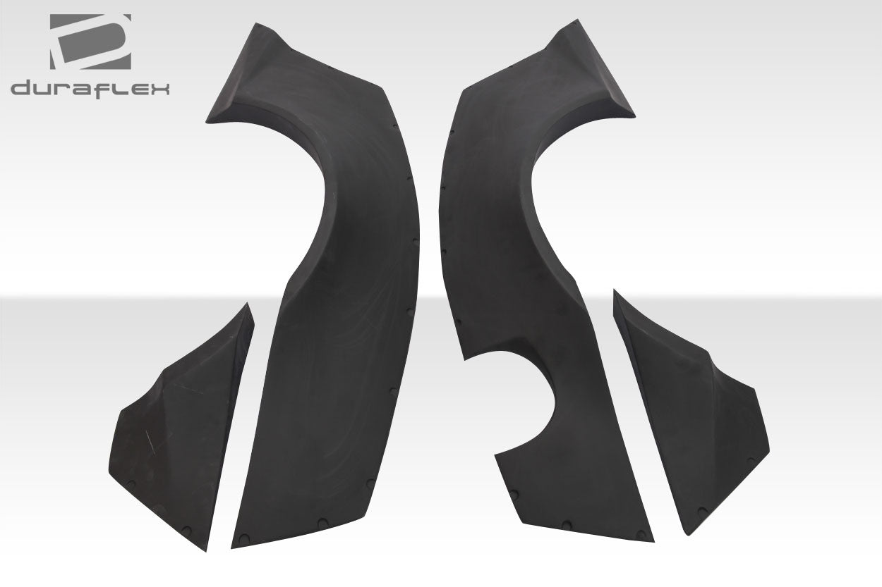 2010-2015 Chevrolet Camaro Duraflex Grid Rear Fender Flares - 4 Piece