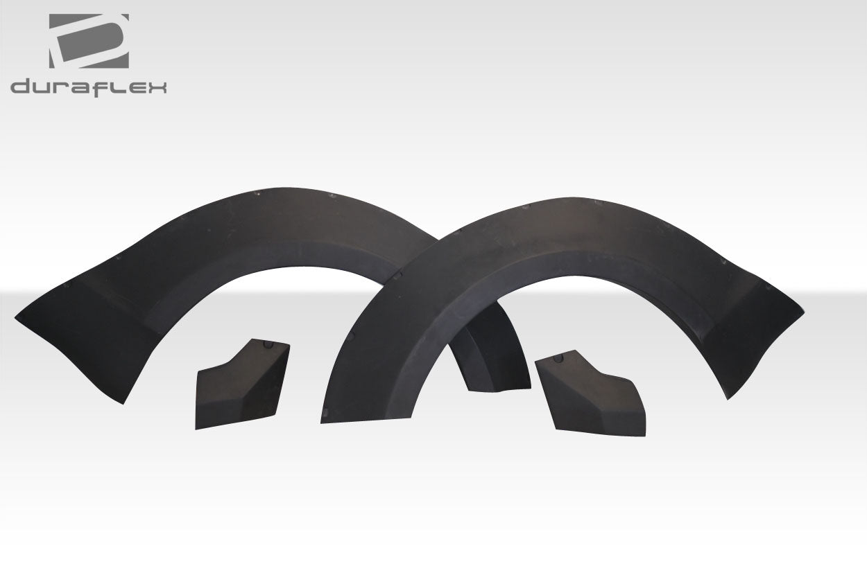 2018-2020 Ford Mustang Duraflex Grid Wide Body Front Fender Flares - 4 Piece