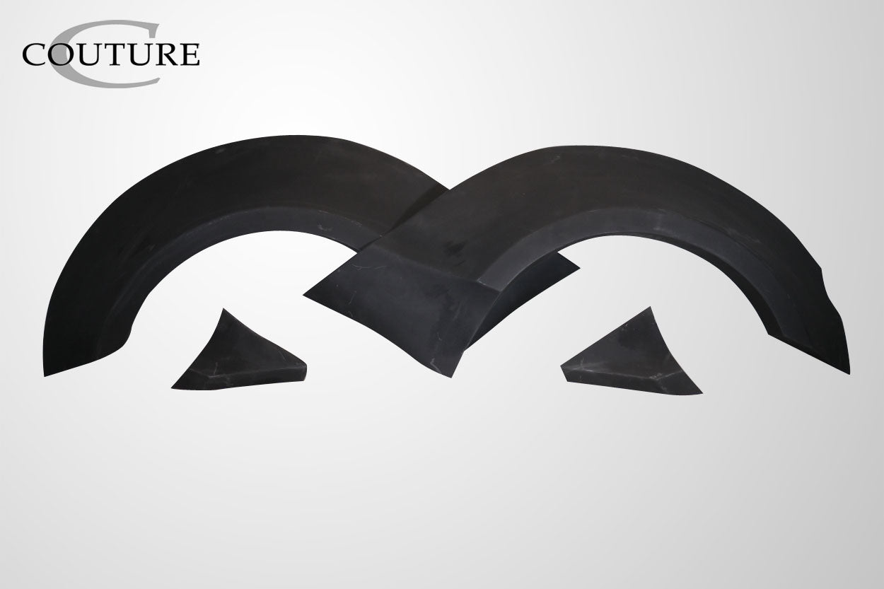 2015-2020 Ford Mustang Couture Grid Wide Body Rear Fender Flares - 4 piece
